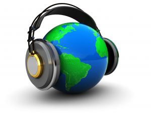 headphones-on-world